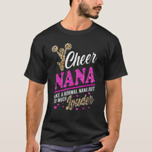 T-shirt Cheer Nana Plus Grand Empreinte de léopard Ventila