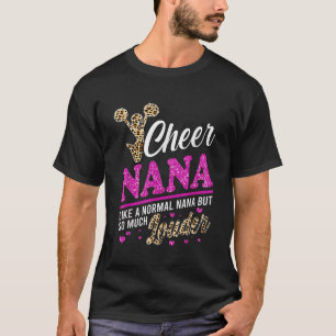 T-shirt Cheer Nana Plus Grand Empreinte de léopard Ventila
