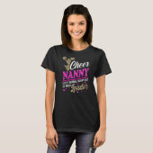 T-shirt Cheer Nanny Plus Grand Empreinte de léopard De Ven (Devant entier)
