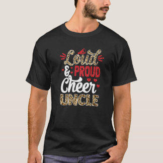 T-shirt Cheer Oncle Plus Grand Empreinte de léopard Ventil
