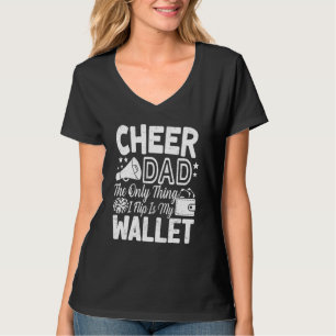 T-shirt Cheer Papa La Seule Chose Que Je Retourne Est Mon