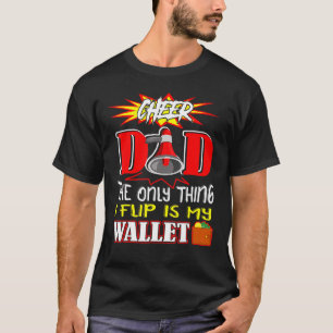 T-shirt Cheer Papa Que Ce Que Je Retourne Est Mon Buveur D
