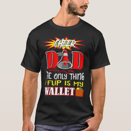 T-shirt Cheer Papa Que Ce Que Je Retourne Est Mon Buveur D (Devant)