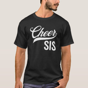 T-shirt Cheer Sis Soeur Cheerled Famille T Sh