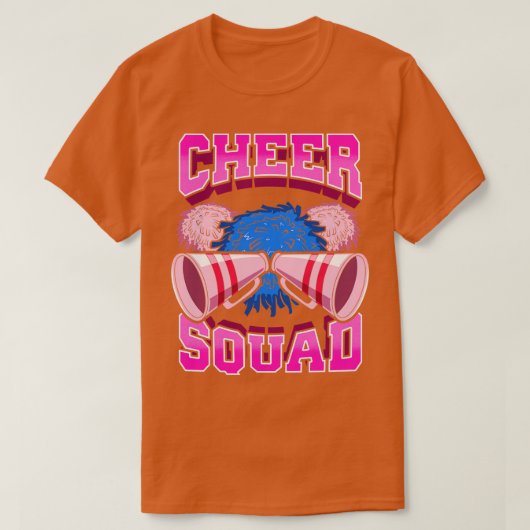 T-shirt Cheer Squad Pom-pom girl Cheer (Design devant)