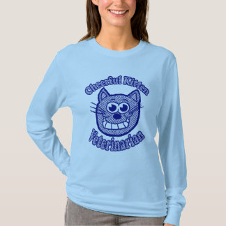 T-shirt Cheerful Kitten Veterinarian