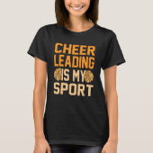 T-shirt Cheerlead Est Sport Pom-pom girl Cheer Squad Coac (Devant)