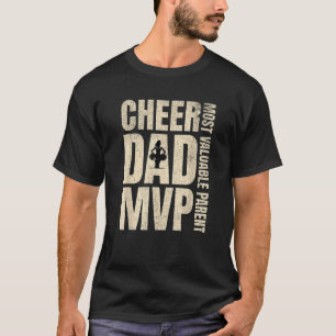 T-shirt Cheerleade papa PVP Cheerleader Fête des Pères Che