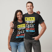 T-shirt Cheerleader Cheerleading  Cheer It´s hard to be Hu (Unisexe)
