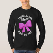 T-shirt Cheerleader From Bow To Toe Cheerleading Cheerlea (Devant)