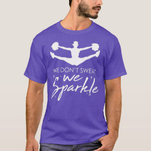 T-shirt Cheerleader Nous Ne Suivent Pas Nous Sparkle Squad
