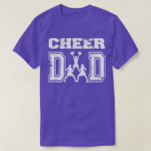 T-shirt Cheerled cheerled papa en détresse (Design devant)