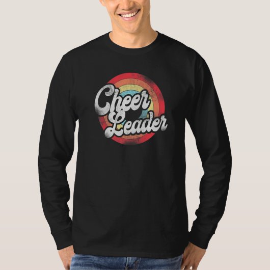 T-shirt Cheerled Retro Vintage Cheer Leader (Devant)