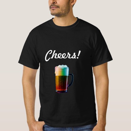 T-shirt cheers (Devant)
