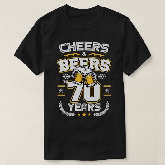 T-shirt Cheers & Beers (Design devant)