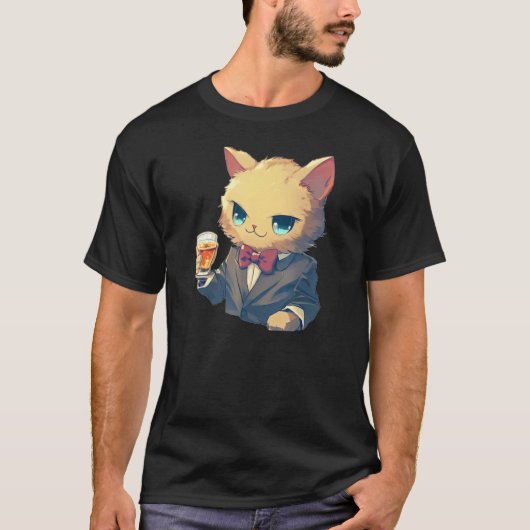 T-shirt Cheers Cool Cat (Devant)
