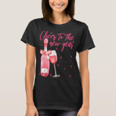 T-shirt Cheers To The New Year 2026 Champagne New Years Ev (Devant)