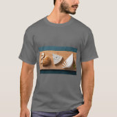 T-shirt Cheese Lover Fun Graphic (Devant)