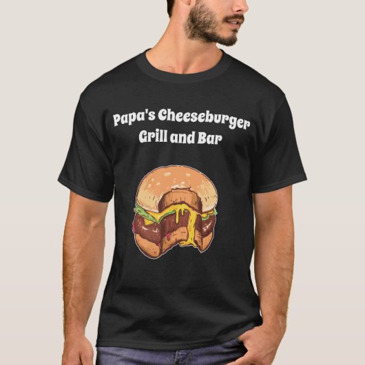 T-shirt Cheeseburger (Devant)