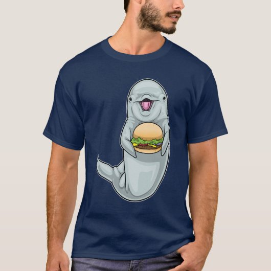 T-shirt Cheeseburger dauphin (Devant)