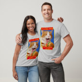 T-shirt Cheeseburger mangeant des chats (Unisexe)