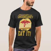 T-shirt Cheesecake Quark Cake Cheese Don (Devant)