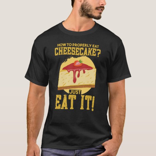 T-shirt Cheesecake Quark Cake Cheese Don (Devant)