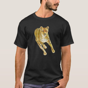 T-shirt Cheetah Amoureux des animaux Cadeau Hommes Femmes
