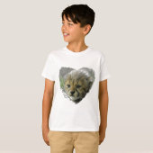 T-shirt Cheetah chaton (Devant entier)