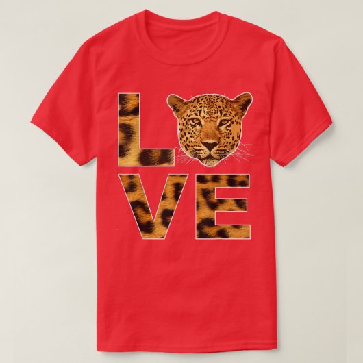 T-shirt Cheetah Face Animal Instinct Né Wild Leopard Chat (Design devant)