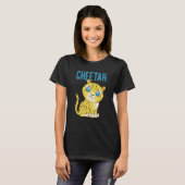 T-shirt Cheetah Fastest Cat Cheetah (Devant entier)