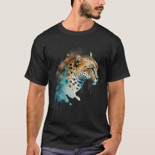 T-shirt Cheetah Leopard Big Cat Panther Safari Voyage Wild