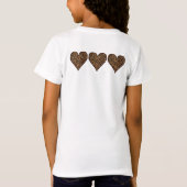 T-Shirt Cheetah Print Heart (Dos)
