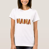 T-shirt Cheetah Print Leopard Maman (Devant)