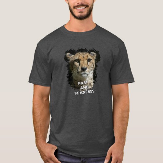 T-shirt Cheetah Rapide Et Sans Peur (Devant)