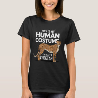 T-shirt Cheetah Safari Faune Leopard African Wild Anima