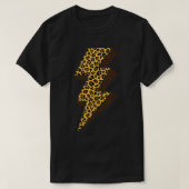 T-shirt Cheetah Thunder Bolt Leopard Lightning Bolt (Design devant)