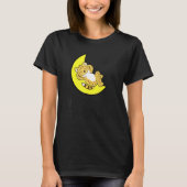 T-shirt Cheetah Tired Nap All Day Sleep All Night Cute Che (Devant)