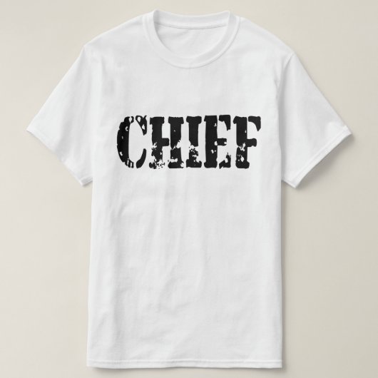 T-SHIRT CHEF (Design devant)