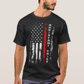 T-shirt Chef adjoint adjoint des pompiers Chef adjoint (Devant)
