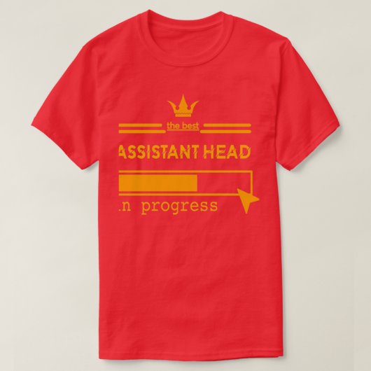 T-shirt Chef adjoint en cours (Design devant)