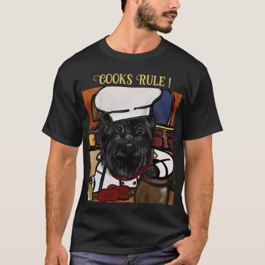 T-shirt Chef Affenpinscher (Devant)