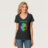 T-shirt Chef Alien mignon Thunder_Cove (Devant entier)