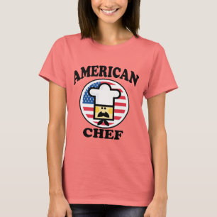 T-shirt Chef américain