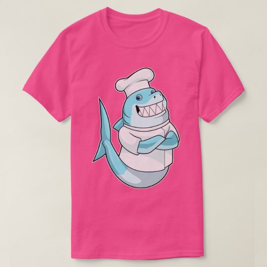T-shirt Chef avec tablier de Cuisine (Design devant)