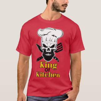 T-shirt Chef Beard Skeleton Bake Skull Bearé Skeletal Co
