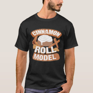 T-shirt Chef - Cannelle Rouleau Modèle épices Lover Baker