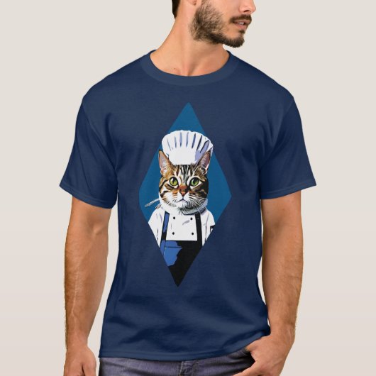 T-shirt Chef Cat (Devant)