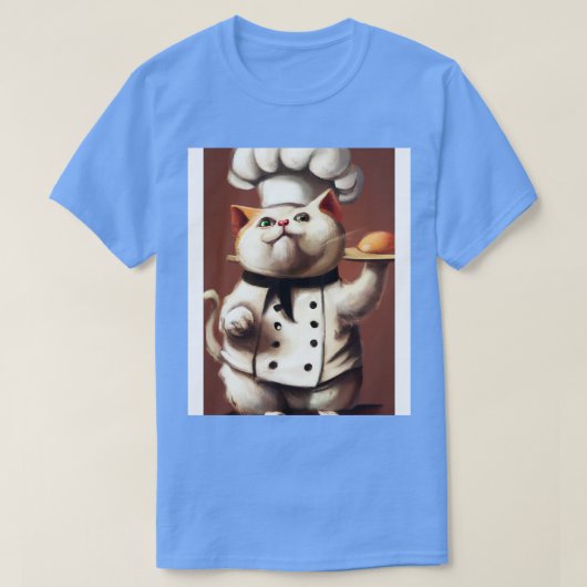 T-shirt Chef Cat (Design devant)