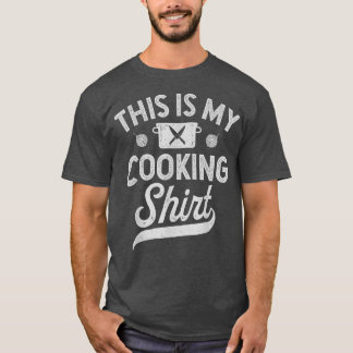 T-shirt Chef C'Est Ma Cuisine Drôle Hommes Femmes Cuisinie